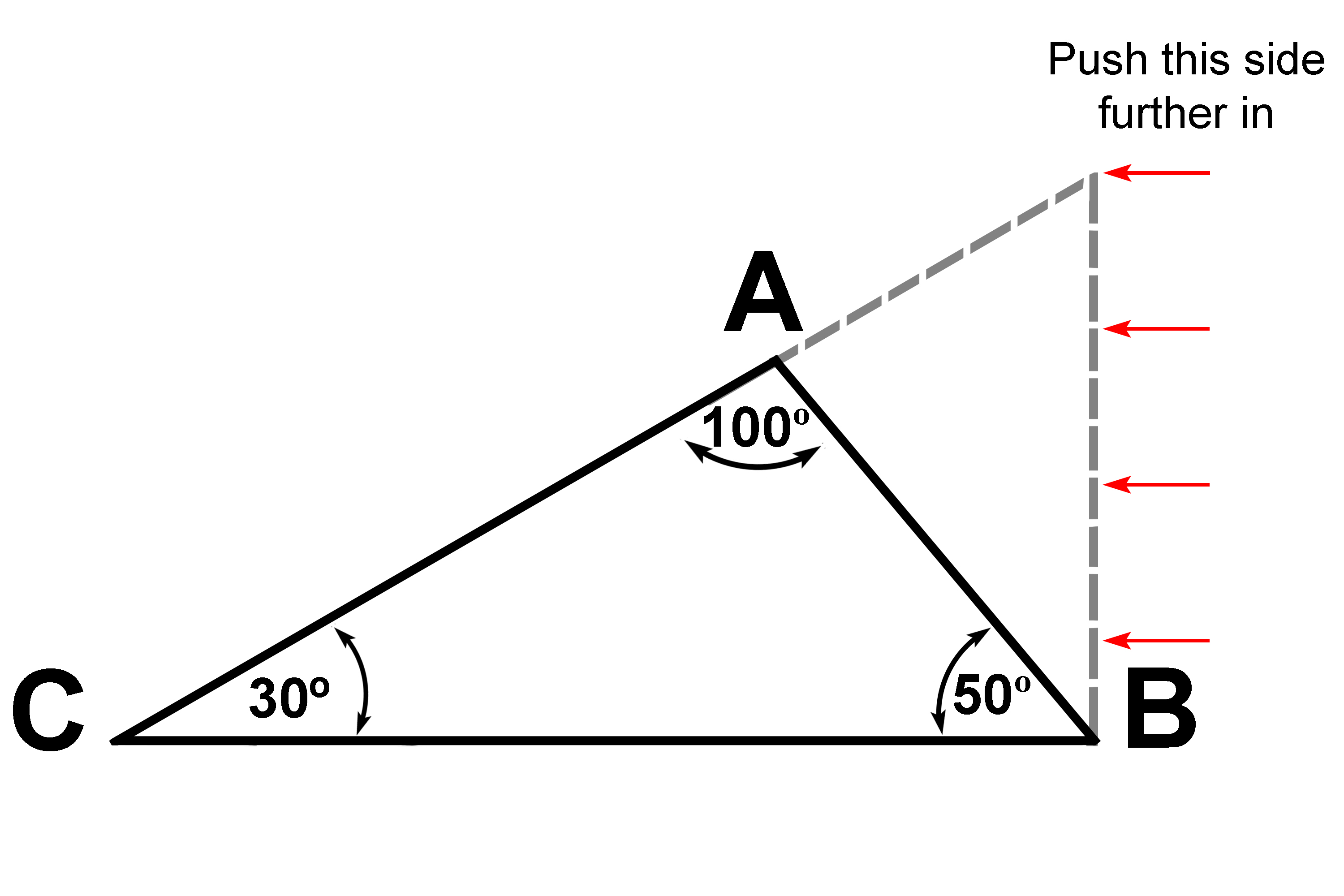 Any triangle equals 180 degrees